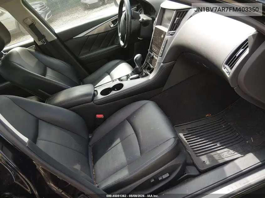 JN1BV7AR7FM403350 2015 Infiniti Q50 Premium