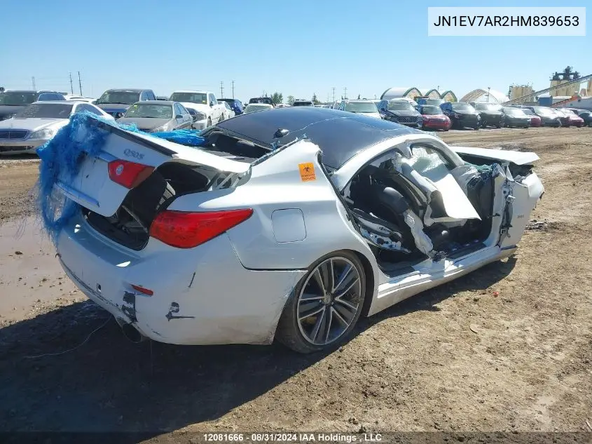 JN1EV7AR2HM839653 2017 Infiniti Q50