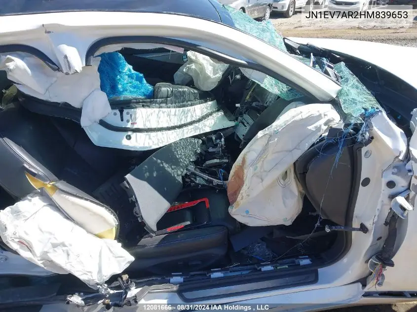 JN1EV7AR2HM839653 2017 Infiniti Q50