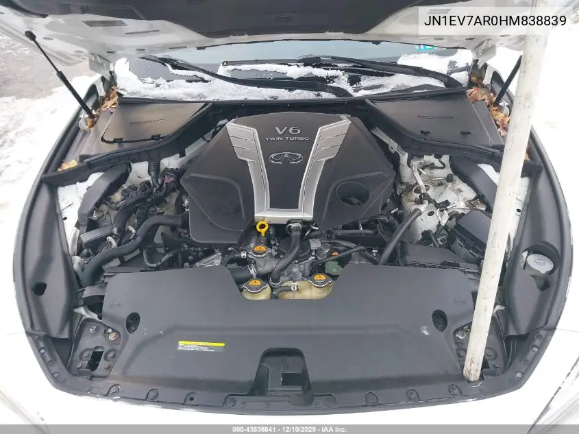 JN1EV7AR0HM838839 2017 Infiniti Q50 3.0T Premium/3.0T Signature Edition/3.0T Sport
