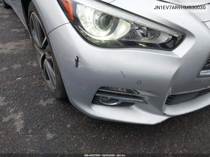 JN1EV7AR9HM830030 2017 Infiniti Q50 3.0T Premium