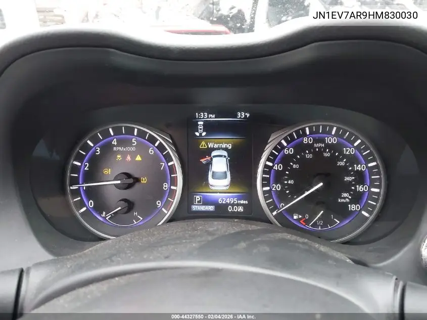 JN1EV7AR9HM830030 2017 Infiniti Q50 3.0T Premium