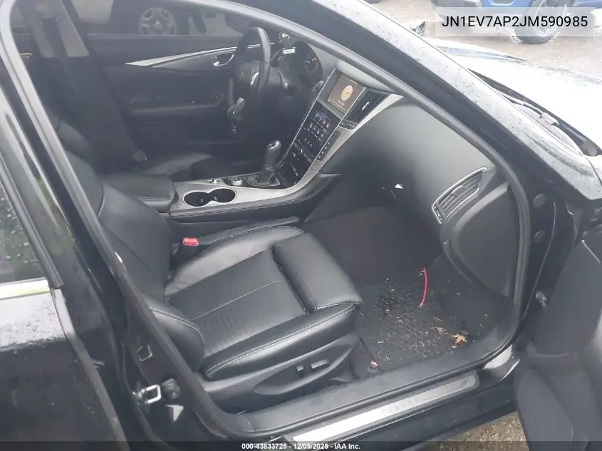 JN1EV7AP2JM590985 2018 Infiniti Q50 3.0T Sport