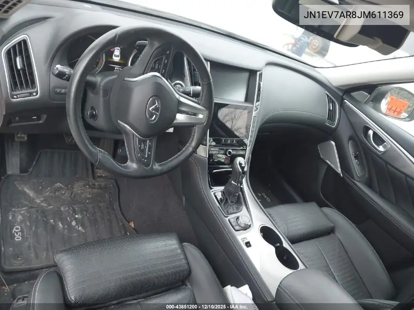 JN1EV7AR8JM611369 2018 Infiniti Q50 3.0T Sport