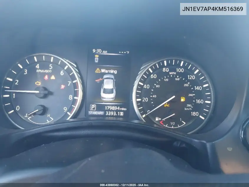 JN1EV7AP4KM516369 2019 Infiniti Q50 3.0T Luxe
