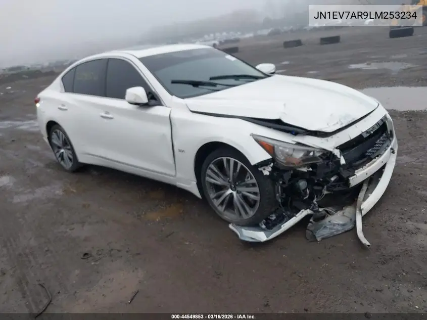 JN1EV7AR9LM253234 2020 Infiniti Q50 Sport Awd