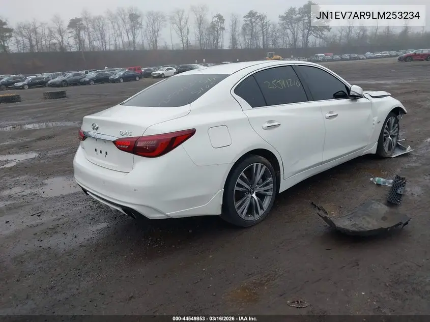 JN1EV7AR9LM253234 2020 Infiniti Q50 Sport Awd
