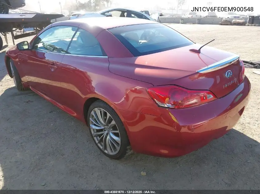 JN1CV6FE0EM900548 2014 Infiniti Q60