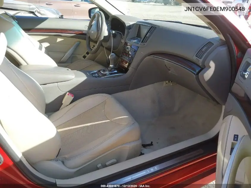 JN1CV6FE0EM900548 2014 Infiniti Q60