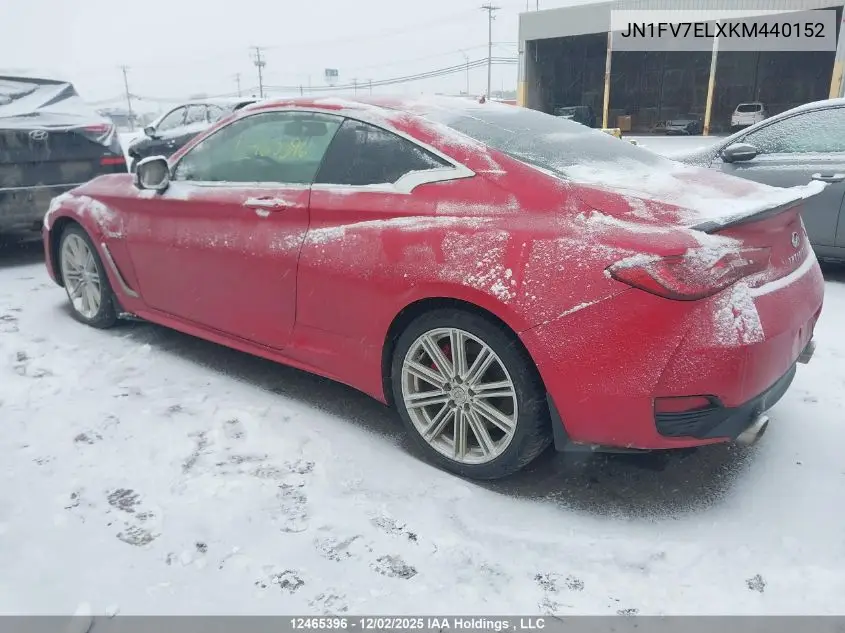 JN1FV7ELXKM440152 2019 Infiniti Q60 Red Sport 400