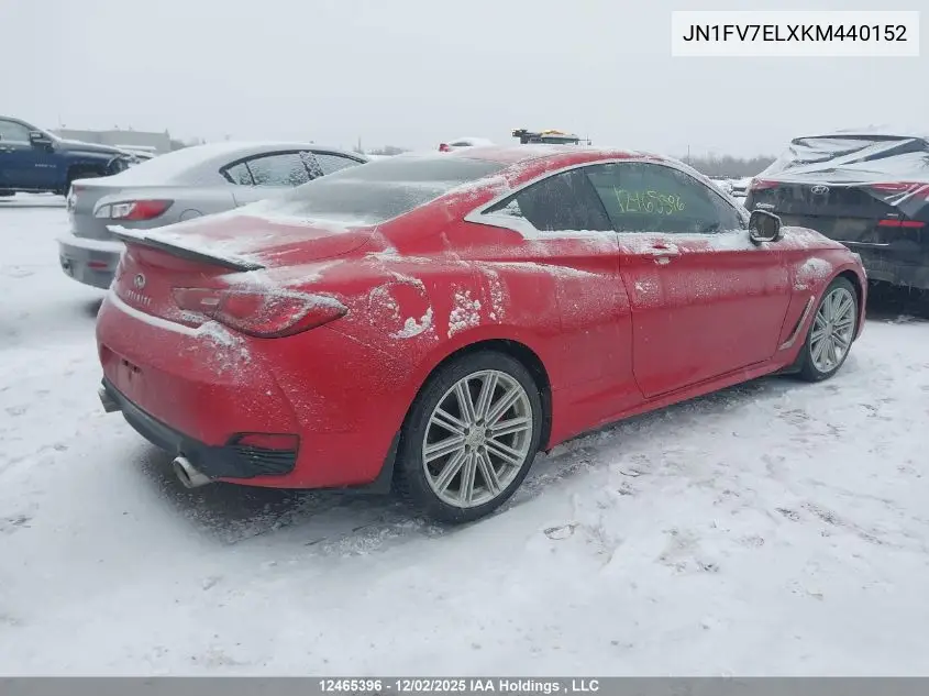 JN1FV7ELXKM440152 2019 Infiniti Q60 Red Sport 400