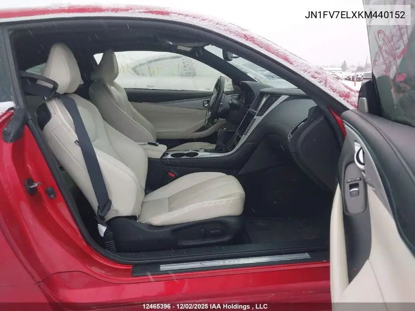 JN1FV7ELXKM440152 2019 Infiniti Q60 Red Sport 400