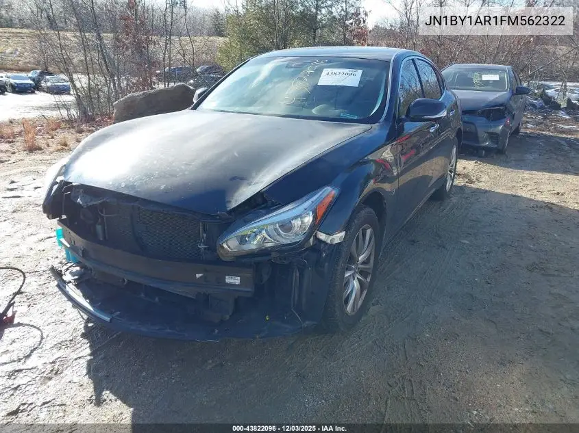 JN1BY1AR1FM562322 2015 Infiniti Q70 3.7X