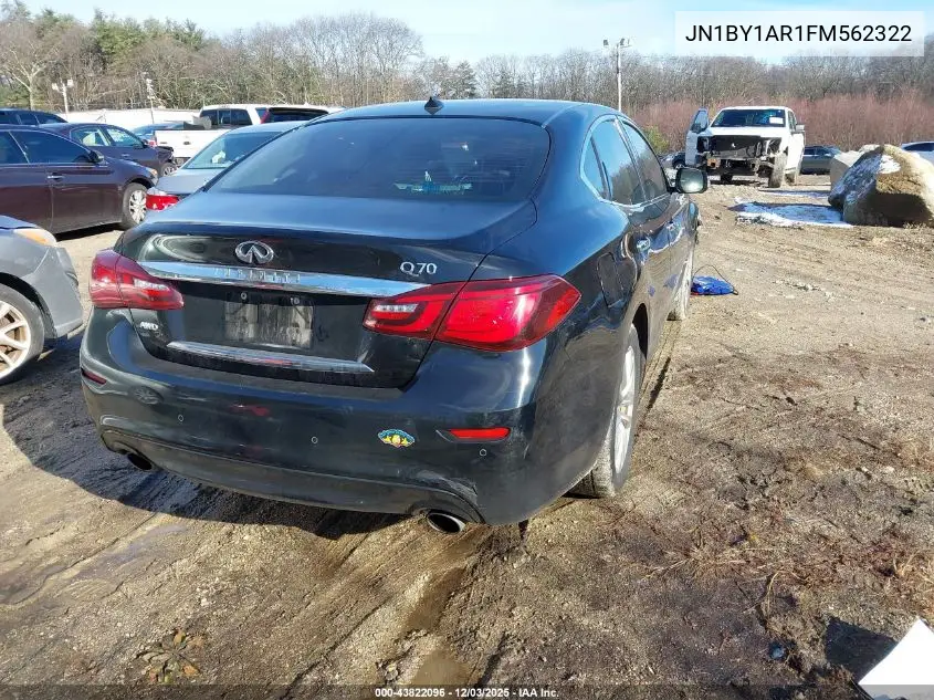 JN1BY1AR1FM562322 2015 Infiniti Q70 3.7X