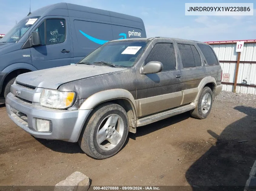 JNRDR09YX1W223886 2001 Infiniti Qx4 Luxury