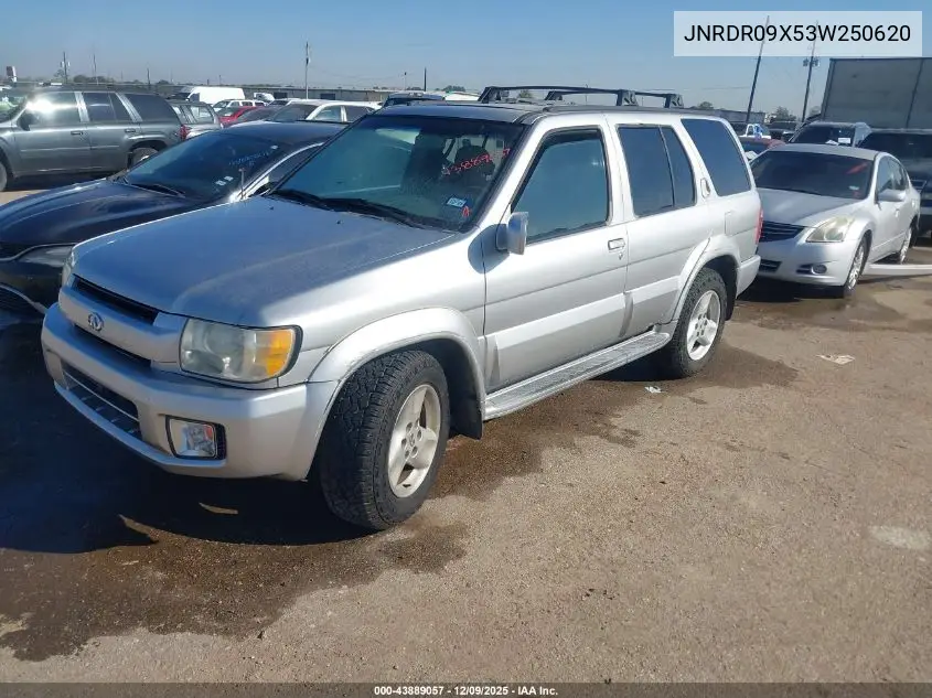 JNRDR09X53W250620 2003 Infiniti Qx4 Luxury