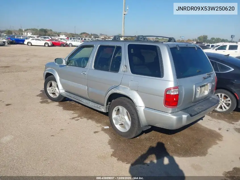 JNRDR09X53W250620 2003 Infiniti Qx4 Luxury