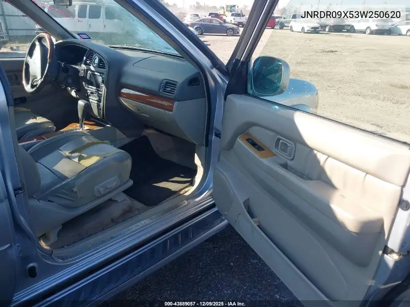 JNRDR09X53W250620 2003 Infiniti Qx4 Luxury