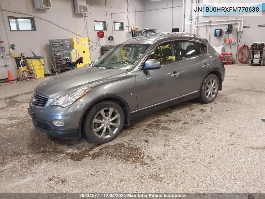 JN1BJ0HRXFM770638 2015 Infiniti Qx50