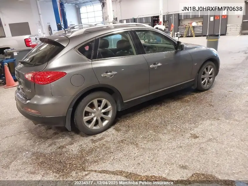JN1BJ0HRXFM770638 2015 Infiniti Qx50