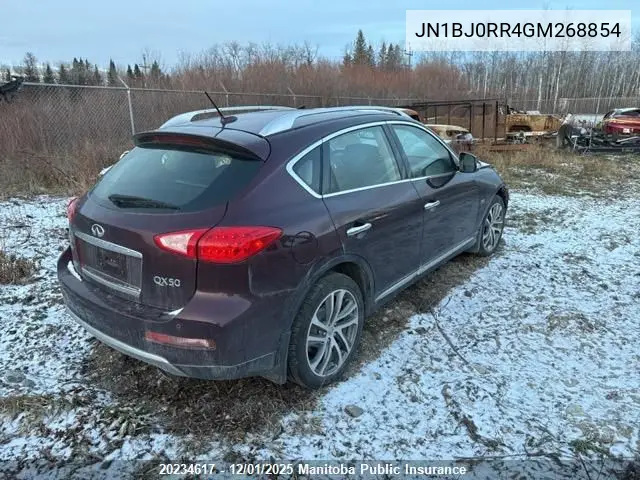 JN1BJ0RR4GM268854 2016 Infiniti Qx50