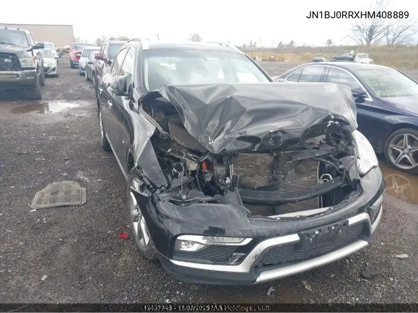 JN1BJ0RRXHM408889 2017 Infiniti Qx50