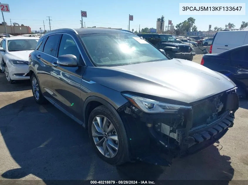 3PCAJ5M13KF133647 2019 Infiniti Qx50 Luxe