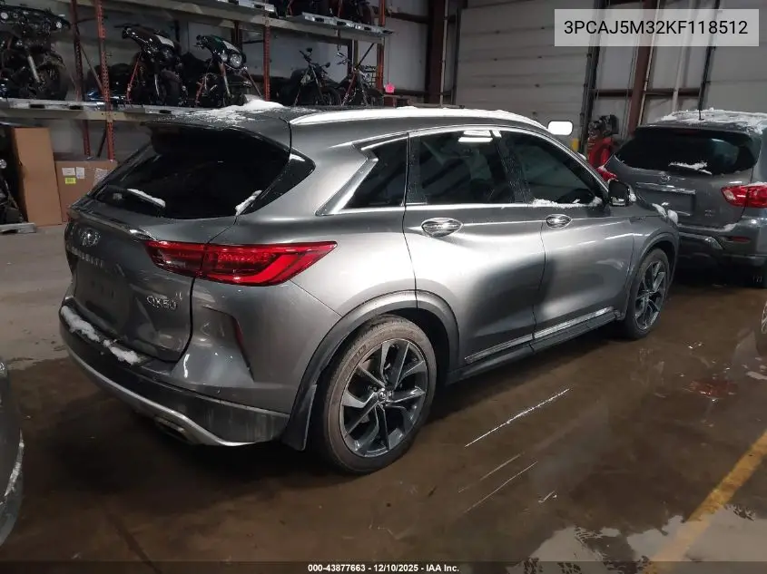 3PCAJ5M32KF118512 2019 Infiniti Qx50 Essential