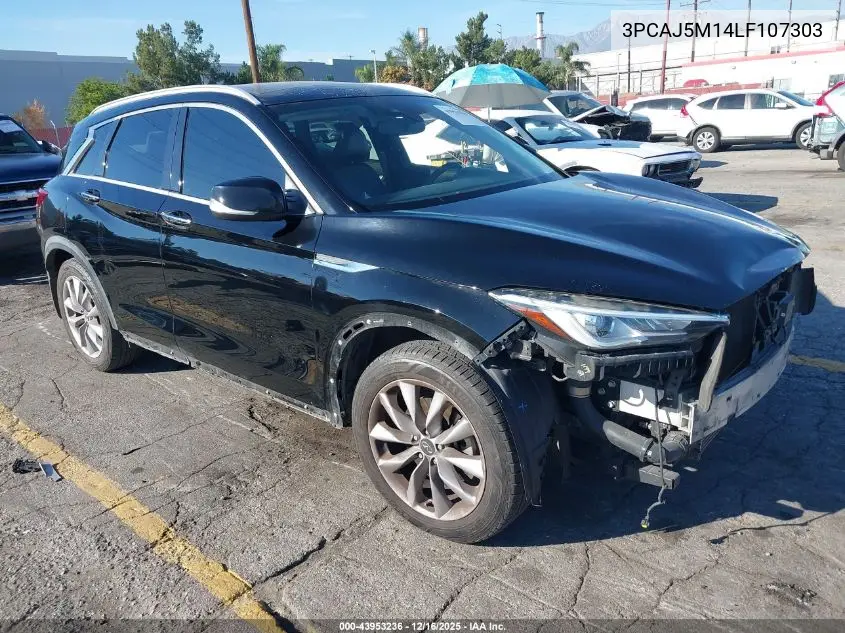 3PCAJ5M14LF107303 2020 Infiniti Qx50 Luxe