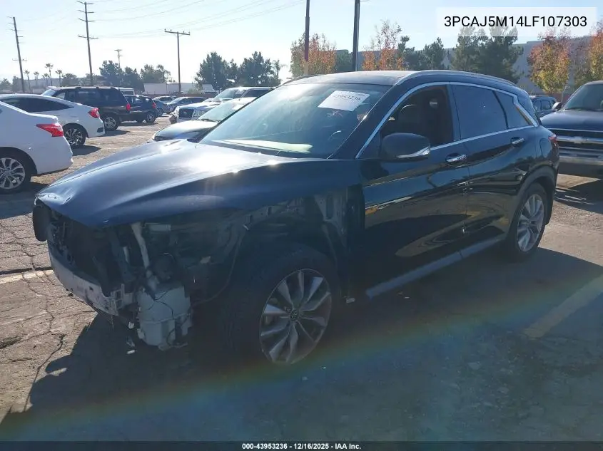 3PCAJ5M14LF107303 2020 Infiniti Qx50 Luxe