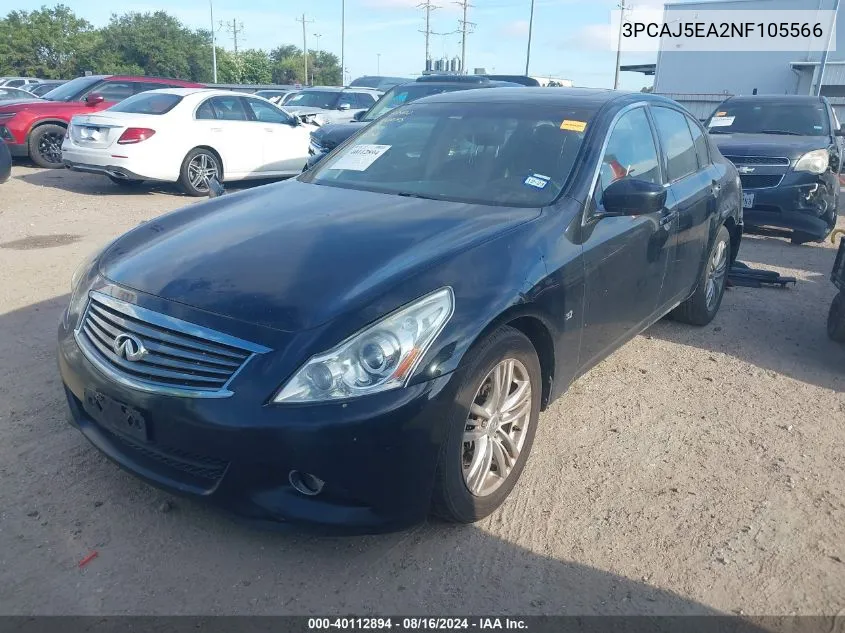 3PCAJ5EA2NF105566 2022 Infiniti Qx50 Sensory