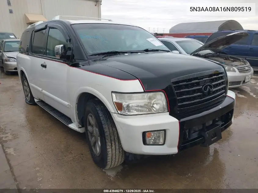 5N3AA08A16N809519 2006 Infiniti Qx56