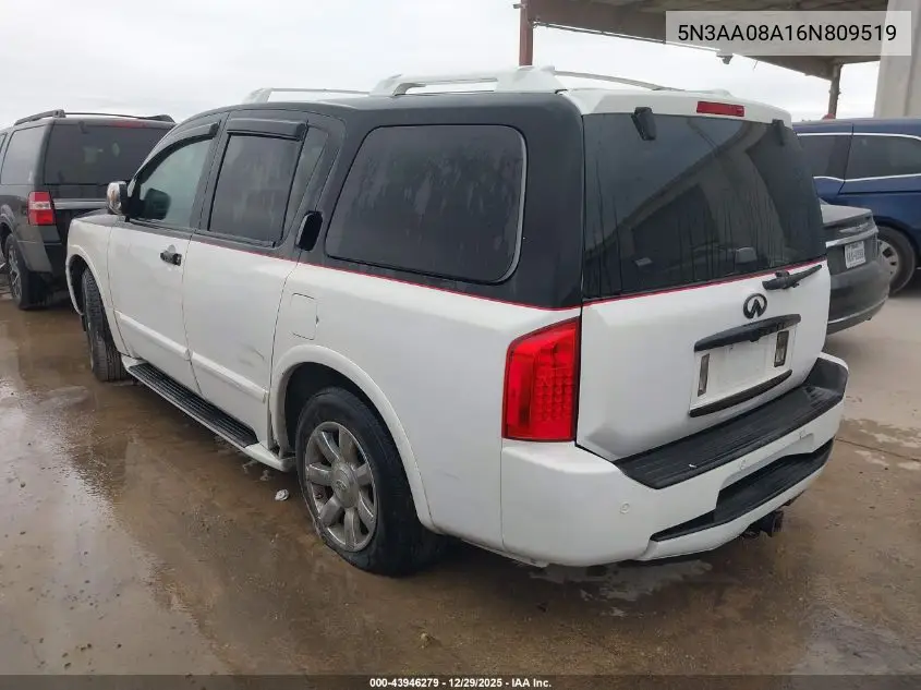 5N3AA08A16N809519 2006 Infiniti Qx56