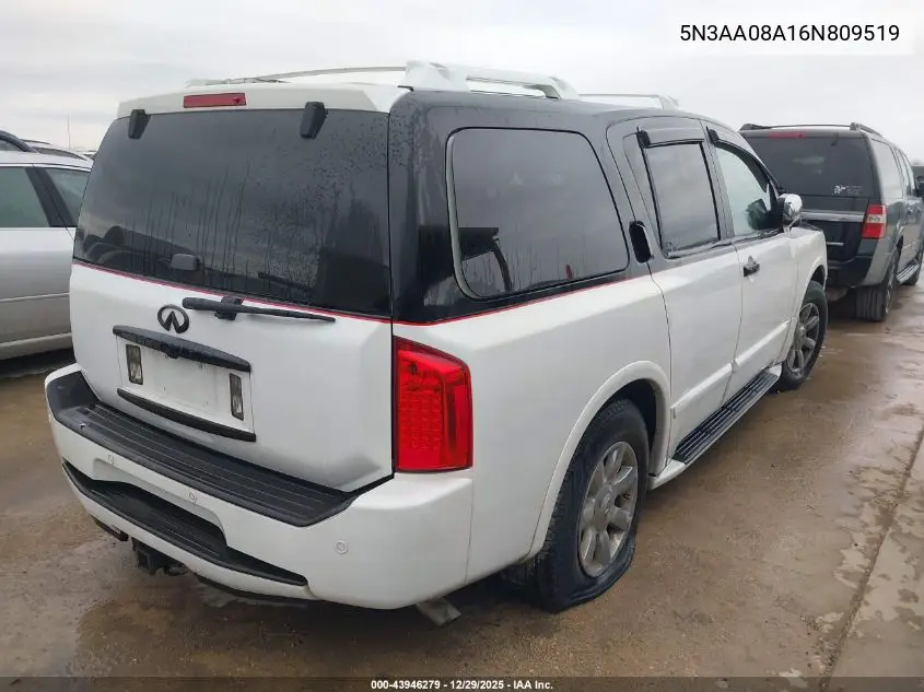5N3AA08A16N809519 2006 Infiniti Qx56