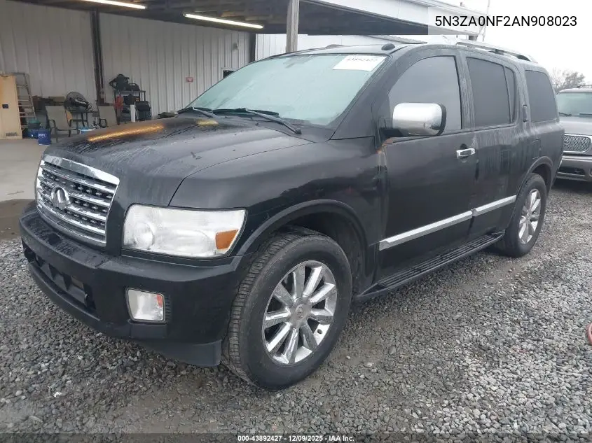 5N3ZA0NF2AN908023 2010 Infiniti Qx56