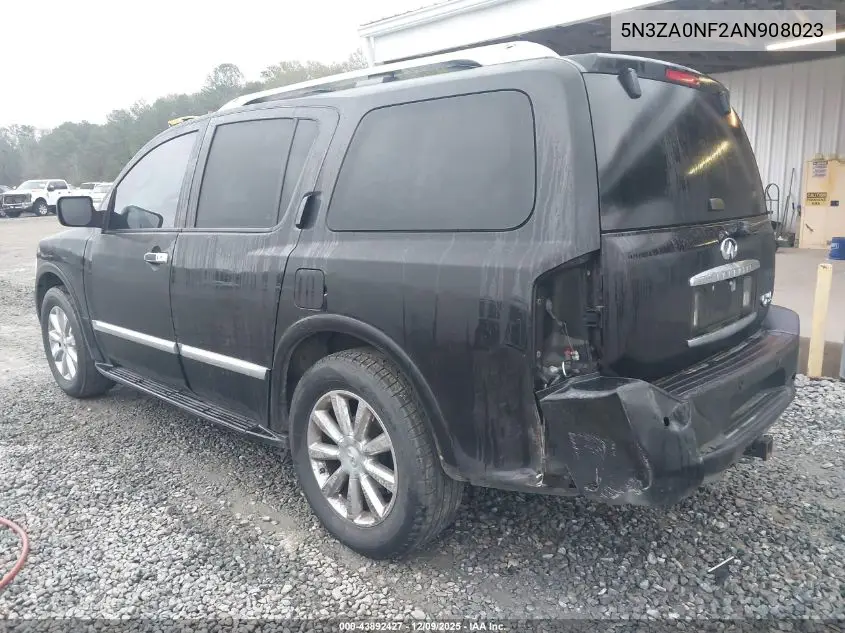 5N3ZA0NF2AN908023 2010 Infiniti Qx56