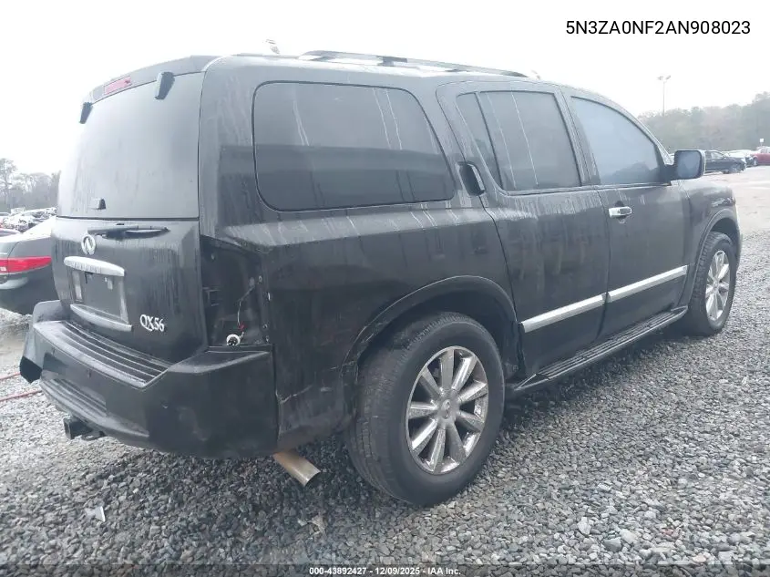 5N3ZA0NF2AN908023 2010 Infiniti Qx56