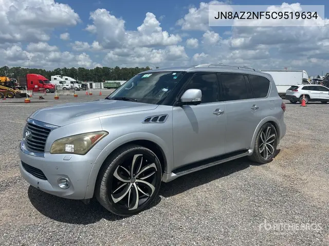 JN8AZ2NF5C9519634 2012 Infiniti Qx 56 2012 Infiniti Qx56 2Wd Suv