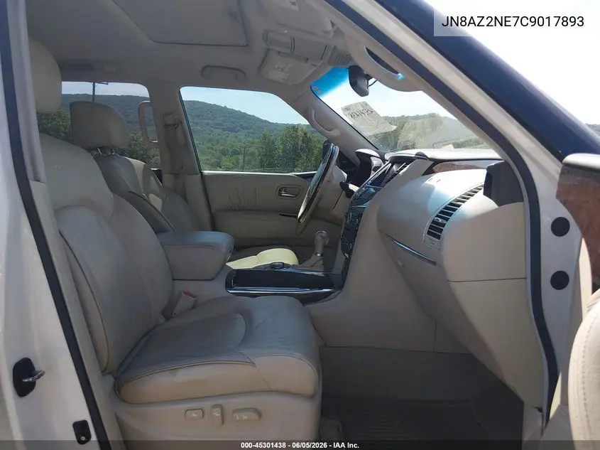 2012 Infiniti Qx56 VIN: JN8AZ2NE7C9017893 Lot: 45301438