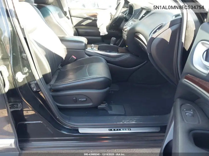 5N1AL0MN8EC534754 2014 Infiniti Qx60