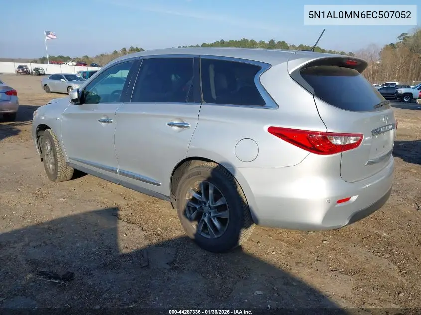 5N1AL0MN6EC507052 2014 Infiniti Qx60