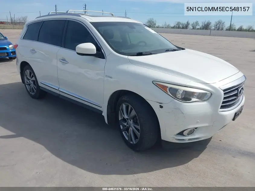 5N1CL0MM5EC548157 2014 Infiniti Qx60 Hybrid