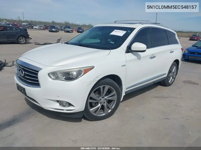 5N1CL0MM5EC548157 2014 Infiniti Qx60 Hybrid