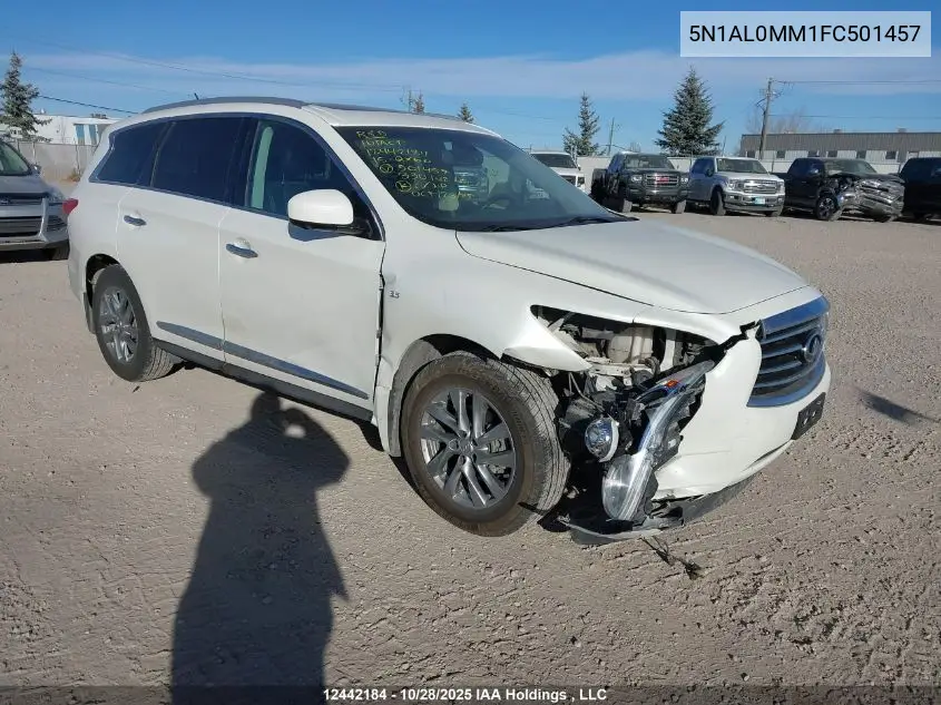 5N1AL0MM1FC501457 2015 Infiniti Qx60