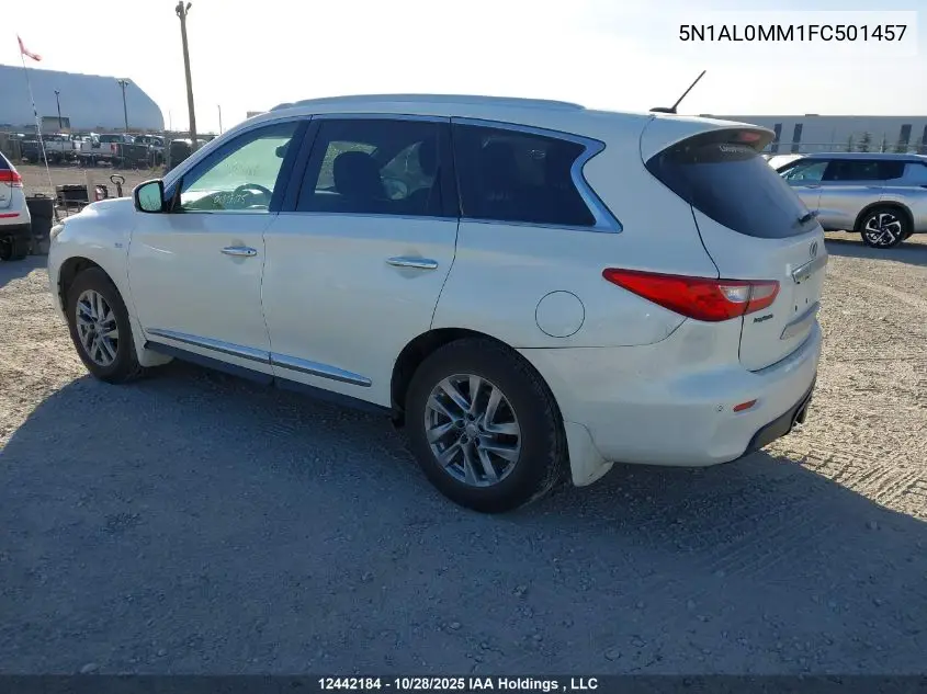 5N1AL0MM1FC501457 2015 Infiniti Qx60