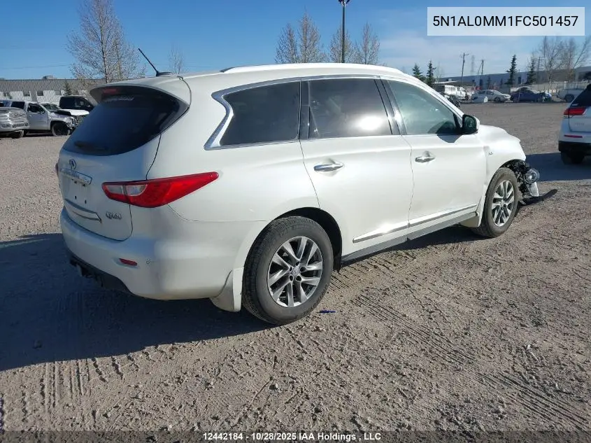 5N1AL0MM1FC501457 2015 Infiniti Qx60
