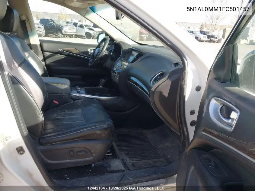 5N1AL0MM1FC501457 2015 Infiniti Qx60