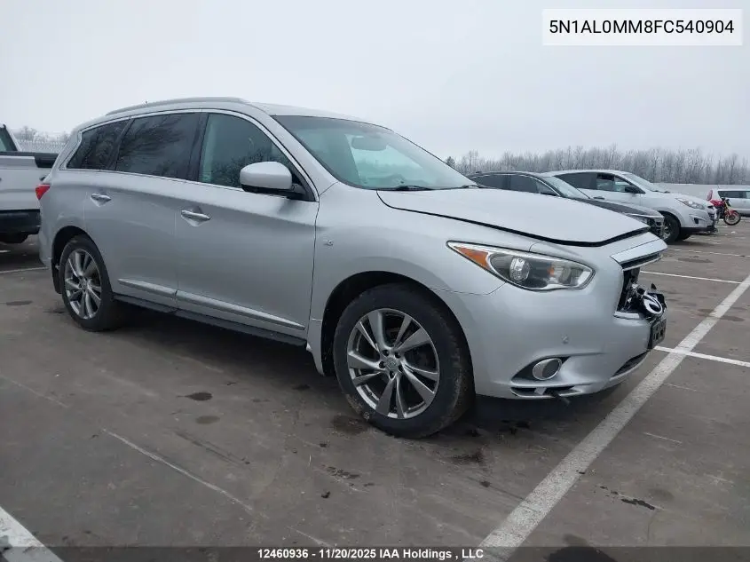 5N1AL0MM8FC540904 2015 Infiniti Qx60