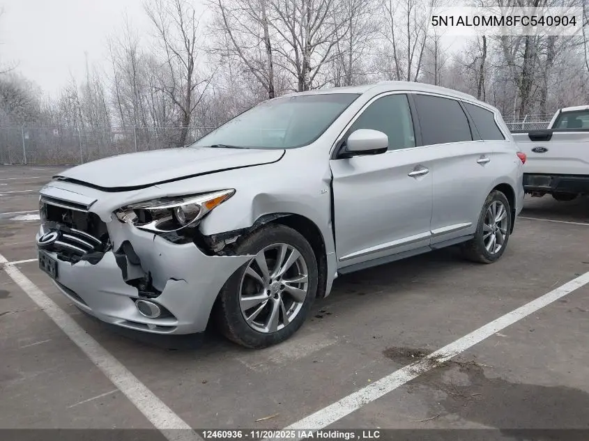 5N1AL0MM8FC540904 2015 Infiniti Qx60