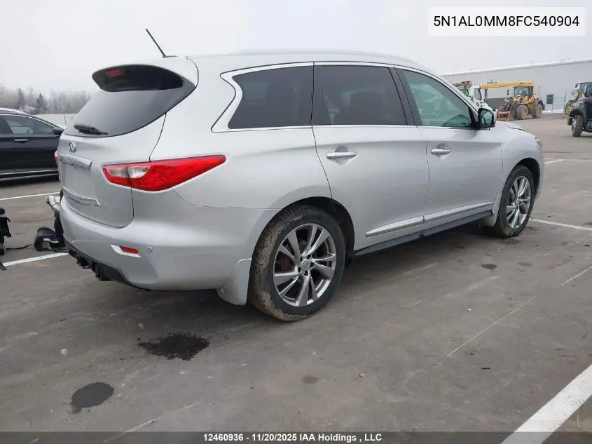 5N1AL0MM8FC540904 2015 Infiniti Qx60
